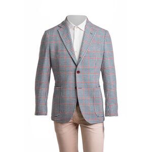 Sartorio Prince of Wales Wool Sport Jacket